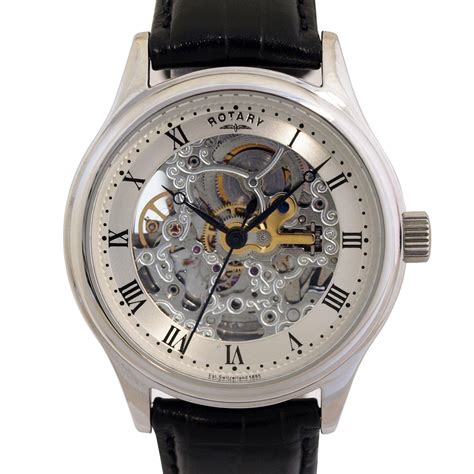 fake rotary skeleton watch|skeleton watches with dials.